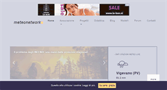 Desktop Screenshot of meteonetwork.it